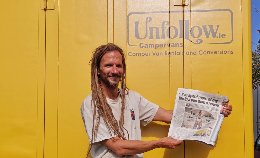 Unfollow Camper Van Hire in the Press