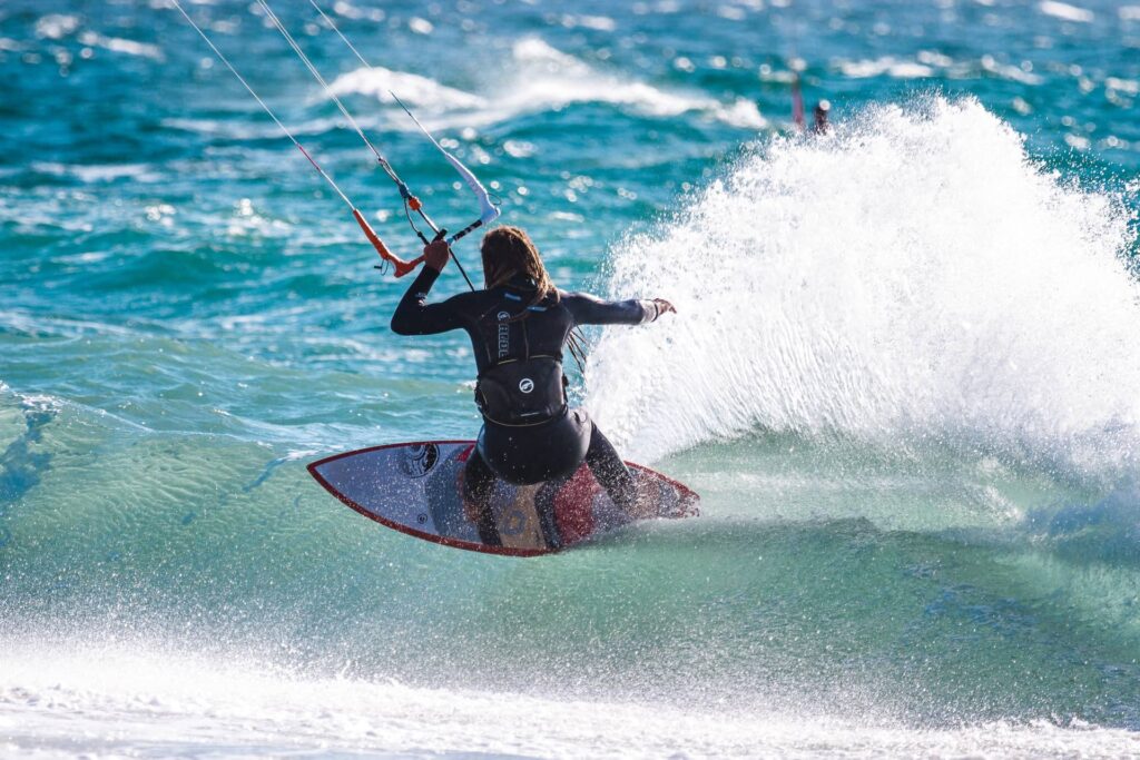 Jan from Unfollow Camper Vans Kitesurfing