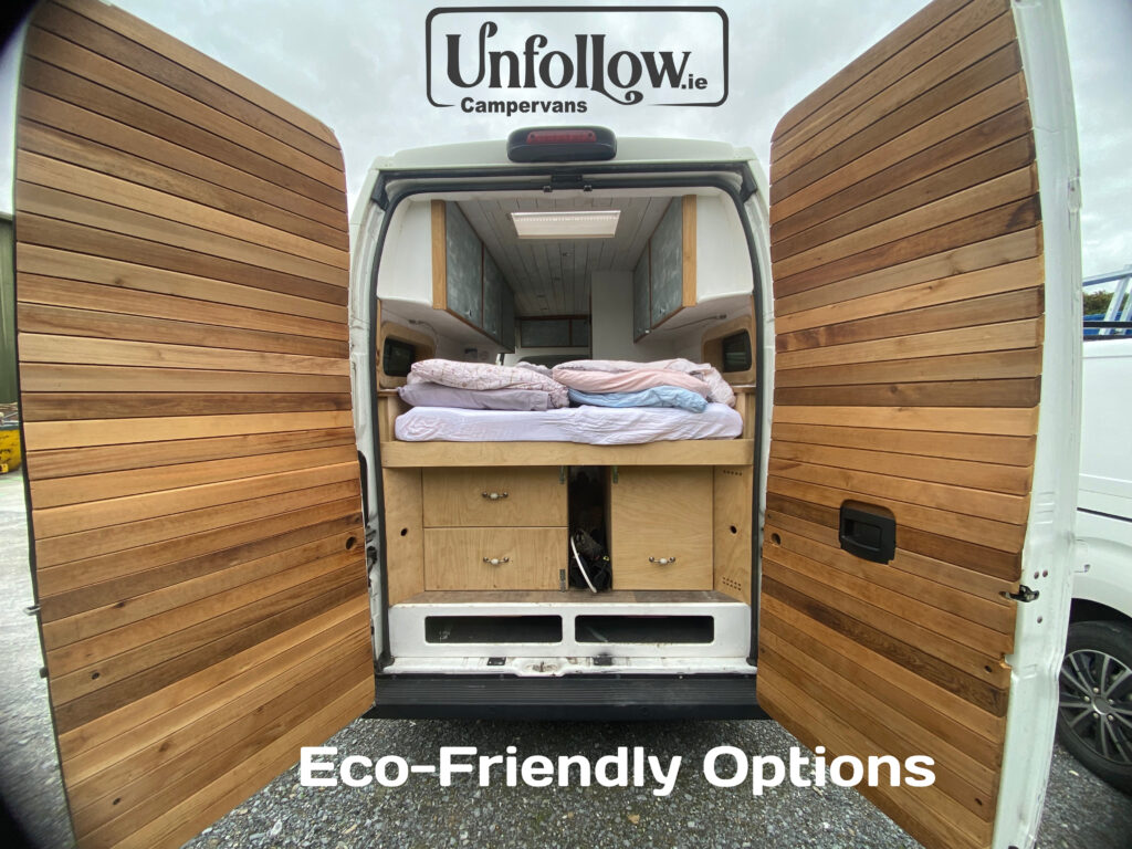 Unfollow eco friendly camper conversion