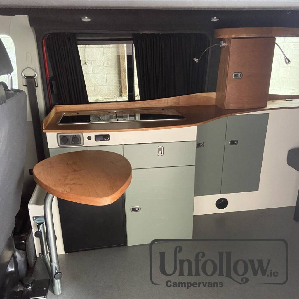 Here at Unfollow Camper Vans in Cork we are specialists in converting commercial vehicles into bespoke campervans built like superyachts, here is an ideal example of a perfect weekend warrior family camper conversion.
