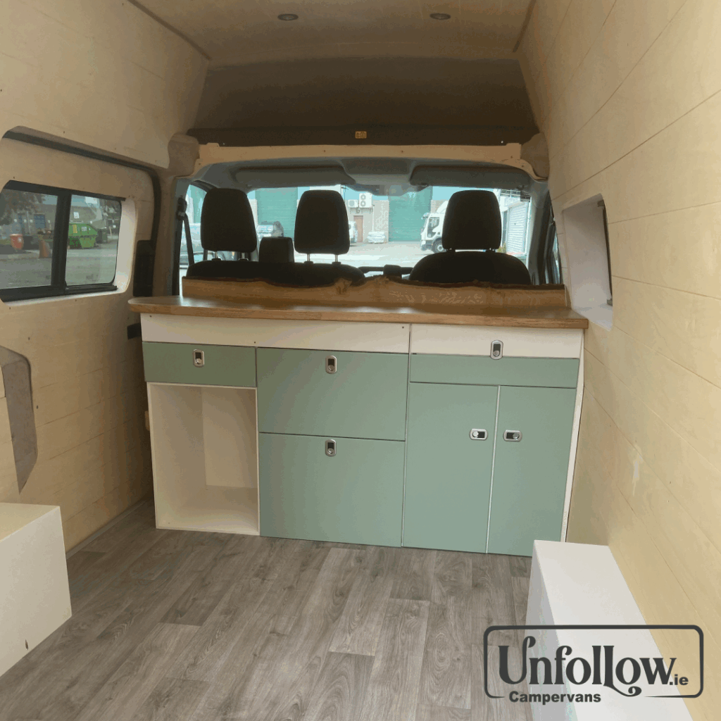 Unfollow Camper Vans in Cork builds bespoke top quality campervans.