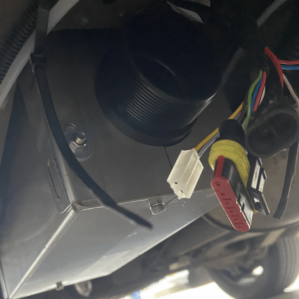 If space inside your campervan is limited we can also install your heating system on the outside under your van.