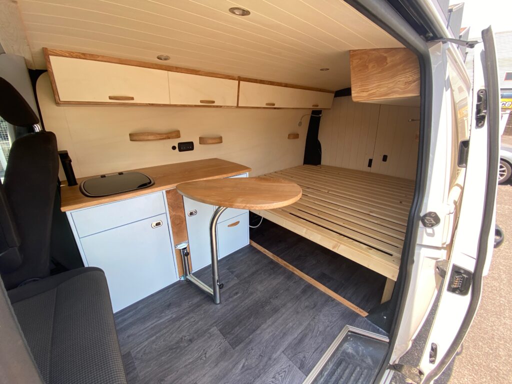 a bespoke T6.1 campervan handcrafted in Cork by Unfollow Camper Vans