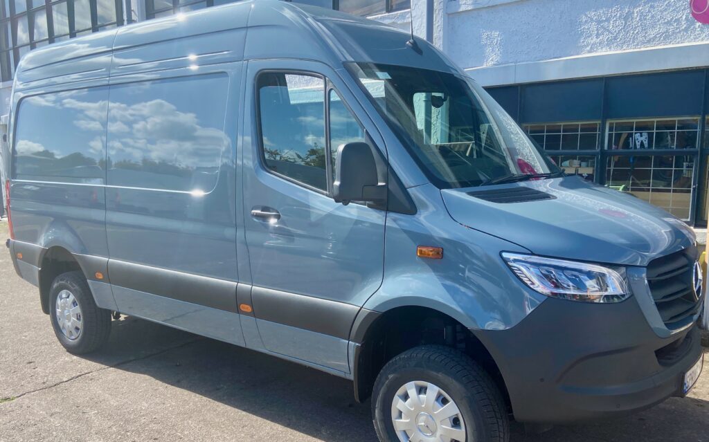 Unfollow Sprinter 4x4 Overlander Campervan Ireland outside view